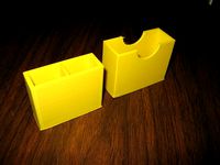 9 Volt Battery Storage Holder by shack90