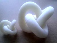 3D Knot (hi-res) with support by xorxo