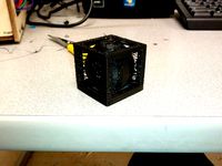 3D Sphere in Cube by MJCbull