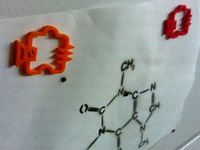 Noisebridge Logo Fridge Magnet or Keychain Dongle Number Two by miloh