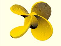 Extrude-Scale by Function: Propeller by syvwlch