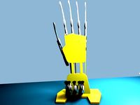 Type writer Robot hand  by Gael_Langevin