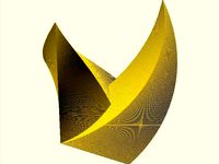 Scale-While-Extruding OpenSCAD Doodle by syvwlch