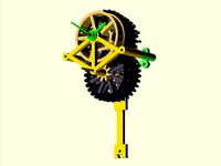 Test Jig #3 - Hours & Minutes Clock by syvwlch