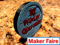 3D Printer Op. Badge by ccotter247