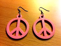 Peace Earring by tbuser
