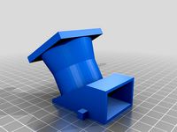 Extruder barrel cooling duct for MK5-6 by MakerBlock