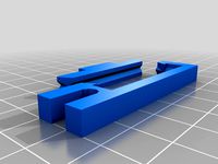 Bag clip - parametric by johnnyfp