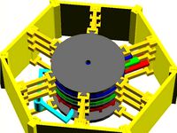 Planetary Gearbox Clock by syvwlch
