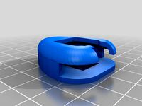 Guitar pick holder with strap clip by robonut