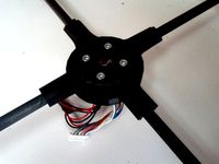 AR Drone Central Cross Patch by damonkohler