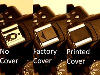 Camera Hotshoe Cover by antijon