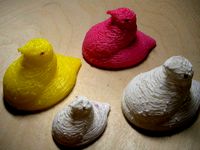 Chick inspired by marshmallow candy by nicholasclewis
