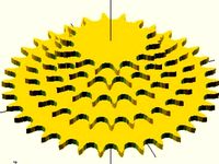 Parametric sprocket by Aleksejs