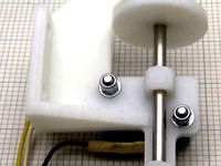 Auto retracting z-probe by nophead