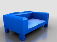 A very simple couch by wierdshitcreations