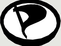 Pirate Party logo by abbedabb