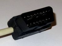 ODB2 connector cover by ezanardi