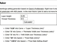 Cross-Platform Profileinator Web App by MakerBlock