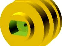 Solarbotics-Inspired GM-Series RW2-Compatible Wheel by ottobonn