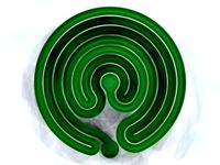 Cretan Labyrinth 3D  by chriskpalmer