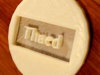 Personalized Coaster. by Thaed