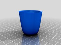 Round bottom shot glass by corknut