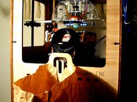 Paper bag catcher for makerbot ABP by natko