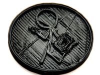 Geohashing coin by crox