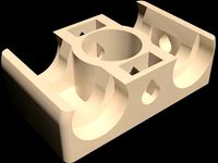 Extruder Carriage for Huxley by strelly