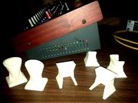 Desktop Equipment Tilt / Angle Foot by aaronkondziela