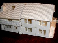 miniature version of a real existing house by BonsaiBrain