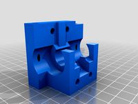 Herringbone Geared Extruder by araspitfire