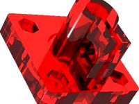 Parametrized X-rod mount by Fishedbear