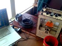 Even Cheaper & Lazier Filament Spindle by mraiser