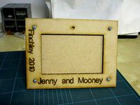MDF Photo Frame by ciaranmooney