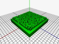 QR Code Stamp for Thing #5000 by MakerBlock