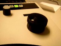 Fingertip control for electronic knobs by SuperInfraMan