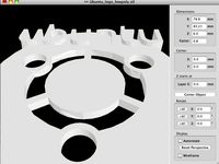 Ubuntu printable logo by KTHX
