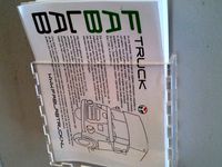 A6 Flyer holder by Jaap