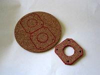 Printable template for cork board motor spacers by Chooch