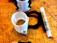 kitchen cabinet floor trim click system by Sybren