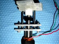 Mendel Custom Hot End (using some makerbot Mk5 hotend parts) by bdudash