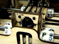 X-axis mendel style outriggers by Zydac