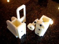 Printable Linear Slide Rail for Printable Unicorn Pen Plotter by donutman_2000