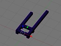 Electronics frame for plastruder MK5 by jdow