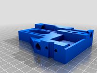 Mendel Z Leadscrew Base with Motor Belt Tensioner by timschmidt