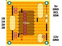 Pololu Extruder Stripboard by tbuser