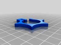 Shower Curtain Liner Hook with spikes! by bkorsedal
