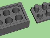 mold for shotglasses by tehWKD